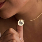 Pet Portrait Name Necklace