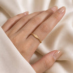 Initial English Letter pinky Ring