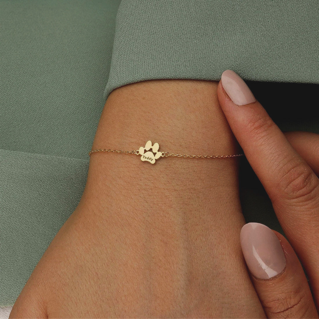 Paw Print Bracelet