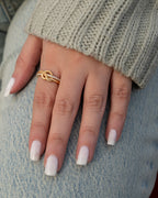 Heart Knot Stacking Ring