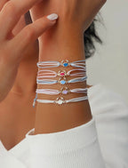 Enamel summer bracelets