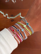Enamel summer bracelets