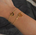 Initial Arabic Letter Bracelet