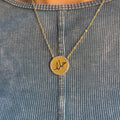 Arabic Name Circle Necklace