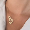 Personalized Arabic Letter Necklace