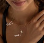Airplane Necklace